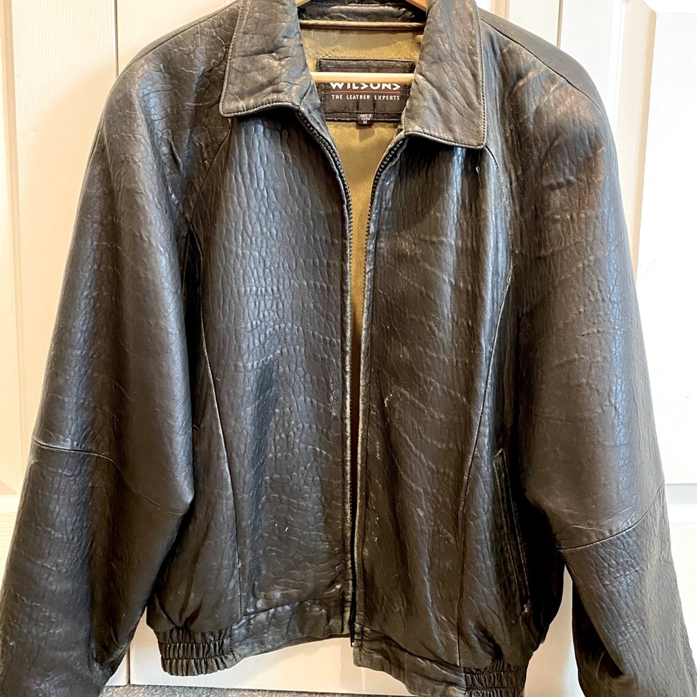 Vintage Men’s Leather Jacket